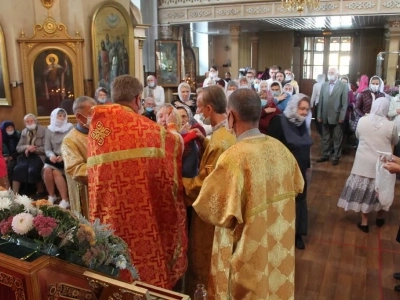 Престольный праздник прихода храма в честь Чуда Архистратига Михаила в Хонех города Новозыбков Клинцовской Епархии