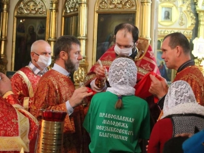 Престольный праздник прихода храма в честь Чуда Архистратига Михаила в Хонех города Новозыбков Клинцовской Епархии