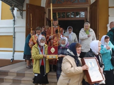 Престольный праздник прихода храма в честь Чуда Архистратига Михаила в Хонех города Новозыбков Клинцовской Епархии