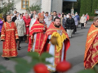 Престольный праздник прихода храма в честь Чуда Архистратига Михаила в Хонех города Новозыбков Клинцовской Епархии