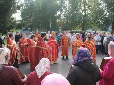 Престольный праздник прихода храма в честь Чуда Архистратига Михаила в Хонех города Новозыбков Клинцовской Епархии