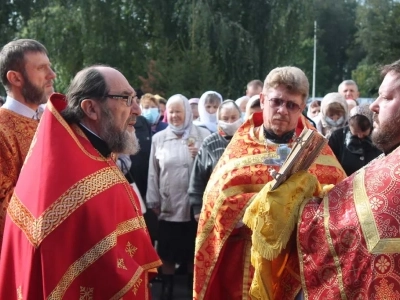 Престольный праздник прихода храма в честь Чуда Архистратига Михаила в Хонех города Новозыбков Клинцовской Епархии