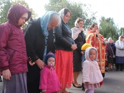 Престольный праздник прихода храма в честь Чуда Архистратига Михаила в Хонех города Новозыбков Клинцовской Епархии