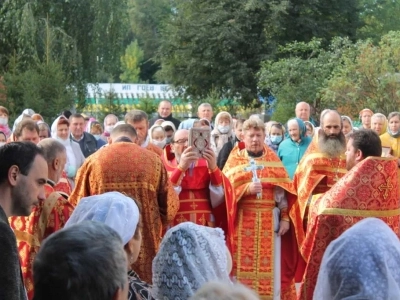 Престольный праздник прихода храма в честь Чуда Архистратига Михаила в Хонех города Новозыбков Клинцовской Епархии