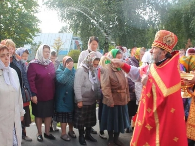 Престольный праздник прихода храма в честь Чуда Архистратига Михаила в Хонех города Новозыбков Клинцовской Епархии