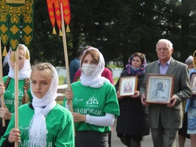 Престольный праздник прихода храма в честь Чуда Архистратига Михаила в Хонех города Новозыбков Клинцовской Епархии