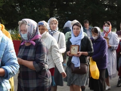 Престольный праздник прихода храма в честь Чуда Архистратига Михаила в Хонех города Новозыбков Клинцовской Епархии