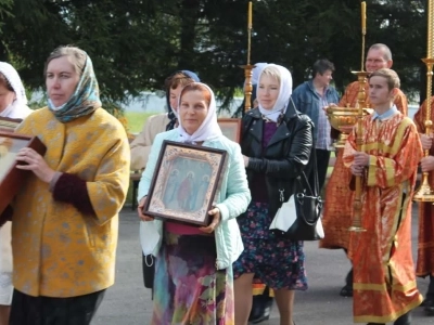 Престольный праздник прихода храма в честь Чуда Архистратига Михаила в Хонех города Новозыбков Клинцовской Епархии