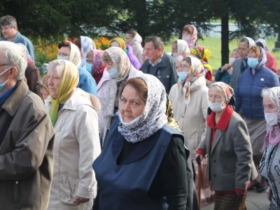 Престольный праздник прихода храма в честь Чуда Архистратига Михаила в Хонех города Новозыбков Клинцовской Епархии