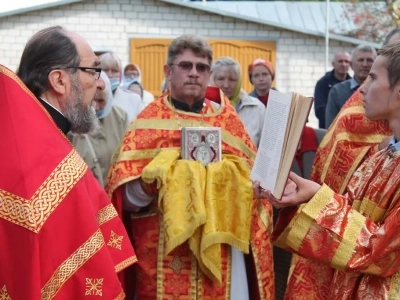 Престольный праздник прихода храма в честь Чуда Архистратига Михаила в Хонех города Новозыбков Клинцовской Епархии