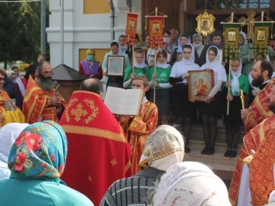 Престольный праздник прихода храма в честь Чуда Архистратига Михаила в Хонех города Новозыбков Клинцовской Епархии