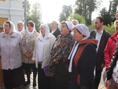 Престольный праздник прихода храма в честь Чуда Архистратига Михаила в Хонех города Новозыбков Клинцовской Епархии