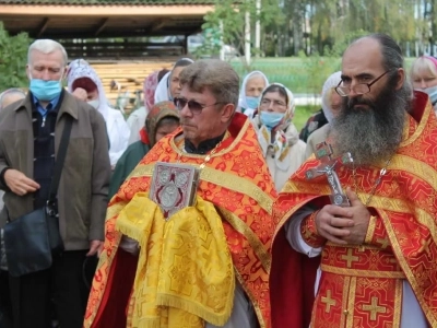 Престольный праздник прихода храма в честь Чуда Архистратига Михаила в Хонех города Новозыбков Клинцовской Епархии