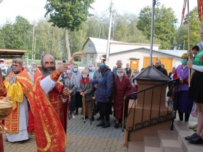 Престольный праздник прихода храма в честь Чуда Архистратига Михаила в Хонех города Новозыбков Клинцовской Епархии