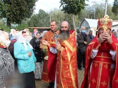 Престольный праздник прихода храма в честь Чуда Архистратига Михаила в Хонех города Новозыбков Клинцовской Епархии