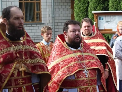 Престольный праздник прихода храма в честь Чуда Архистратига Михаила в Хонех города Новозыбков Клинцовской Епархии