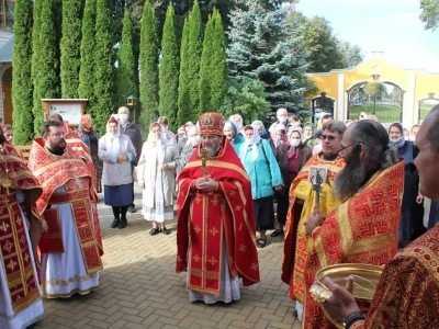 Престольный праздник прихода храма в честь Чуда Архистратига Михаила в Хонех города Новозыбков Клинцовской Епархии