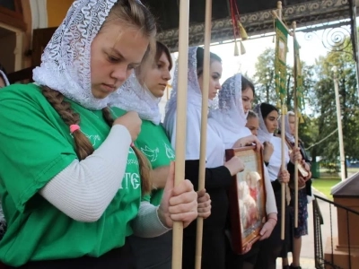 Престольный праздник прихода храма в честь Чуда Архистратига Михаила в Хонех города Новозыбков Клинцовской Епархии