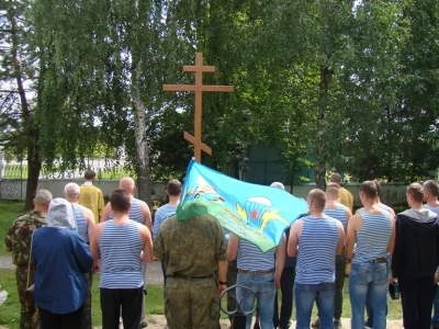 Молитва о воздушно-десантном воинстве Российском в день памяти Пророка Божия Илии совершена в Соборном храме Новозыбковского благочиния