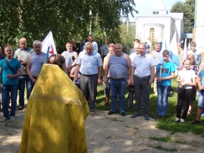 В День Военно-морского флота в Новозыбковском благочинии молитвенно почтили память моряков, погибших при выполнении служебного долга за Веру и Отечество