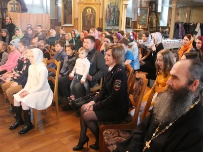 Душеполезная Великопостная беседа с воспитанниками Воскресных школ города Новозыбкова и школ Новозыбковского административного округа, а также беседа о безопасности дорожного движения